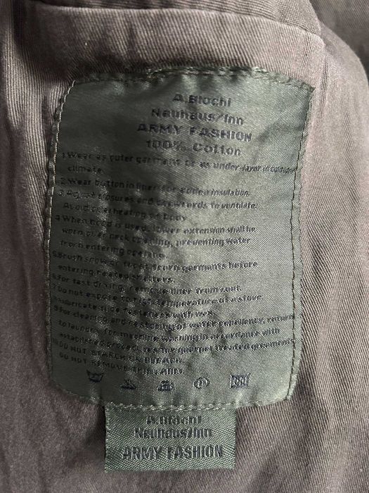 Kurtka przejściowa w stylu wojskowym - unisex - 100% bawełna