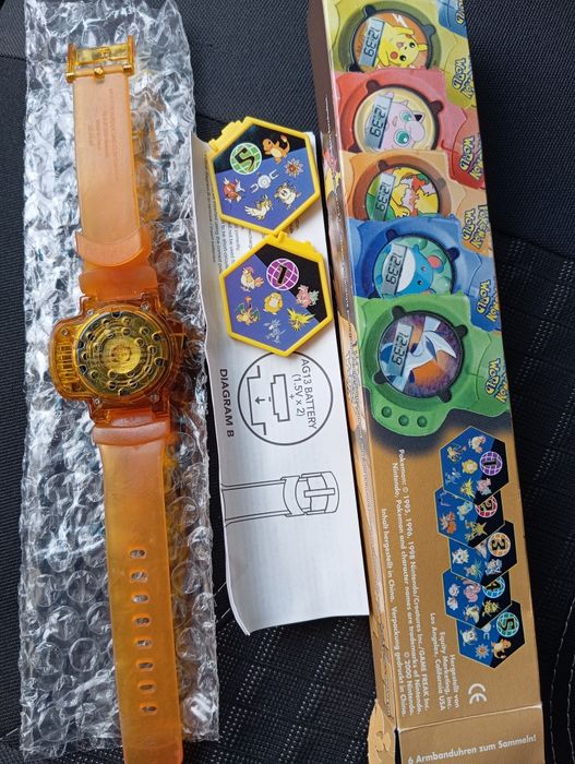 Nintendo Pokemon годинник World Watch.модель 2000 р.