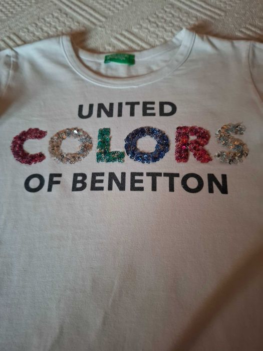 T Shirt Manga Comprida Zara e United Colours Benetton T/6