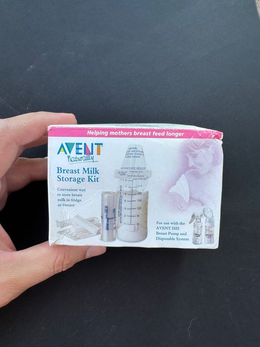 Комплект для зберігання грудного молока Avent Naturally Breast Milk Storage Kit