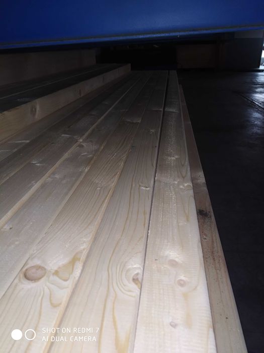 Barrote Casquinha Branca 3000x70x70mm