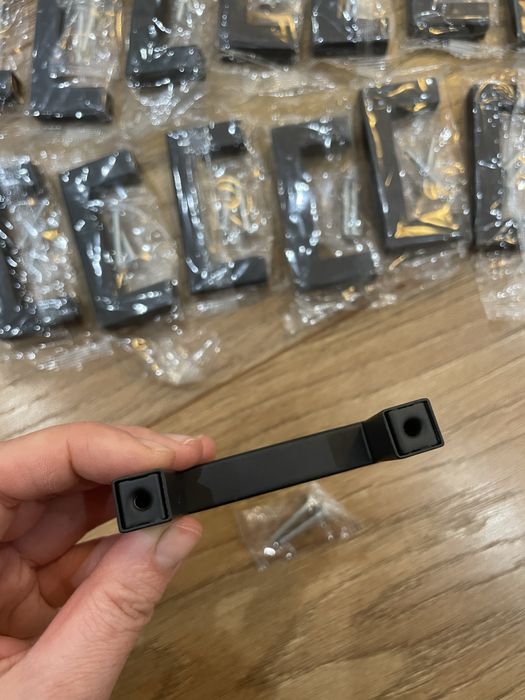 14шт Меблеві ручки металеві з нержавіючої сталі