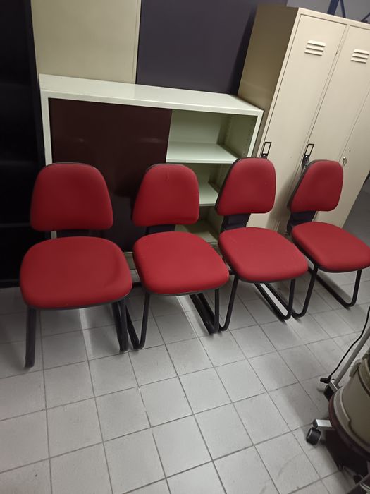 4 cadeiras de escritório