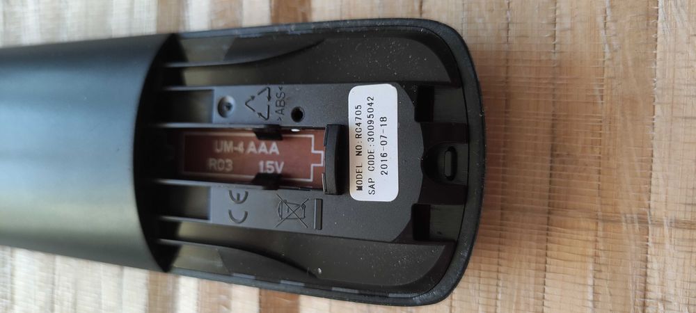 Pilot Philips RC4705 Stan BD