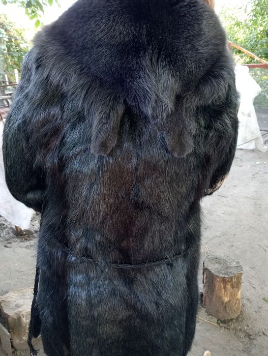 Шуба. Мех писец и нутрия.