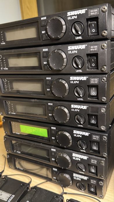 Shure SLX, Shure ULXP, радіомікрофон, бодіпак та головна гарнітура