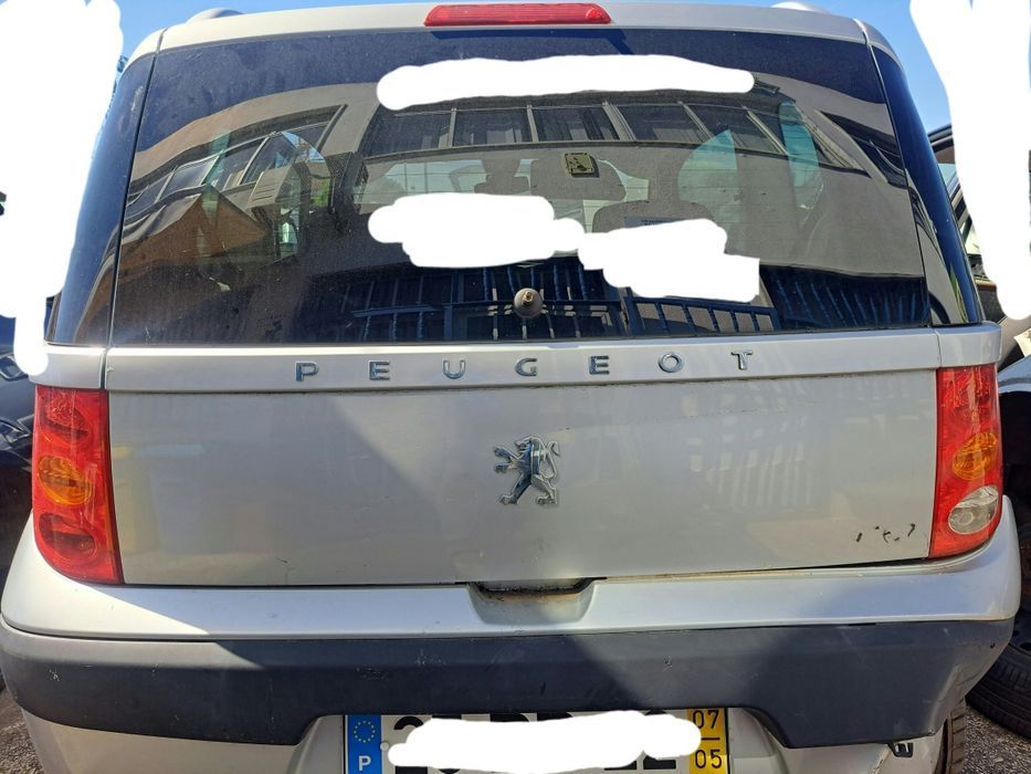 Peugeot 1007 Anos de 2005/2006/2007/2008 tampa mala/portas esq/Drt