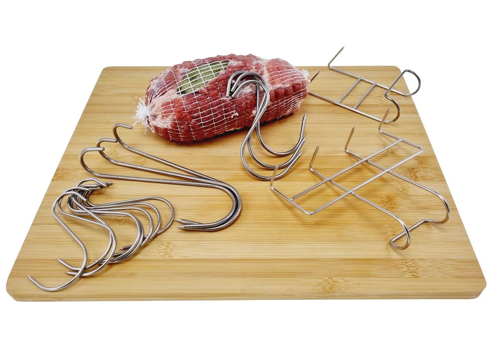 Haki wędzarnicze nierdzewne do wędzenia wędlin Polski Producent -Hurt