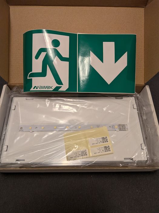 Oprawa oświetlenia awaryjnego EXIT S