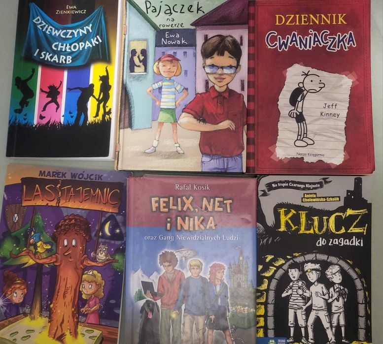 Okazja! Pakiet 6 książek dla dzieci i młodzieży.