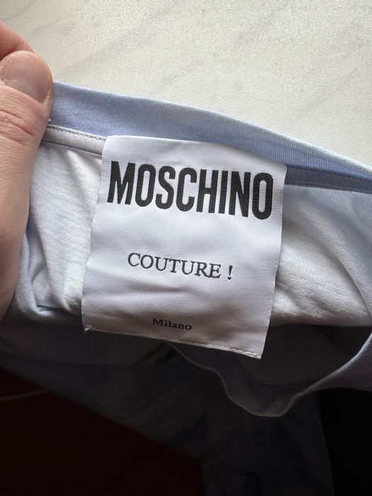 Футболка Moschino couture оригинал італія