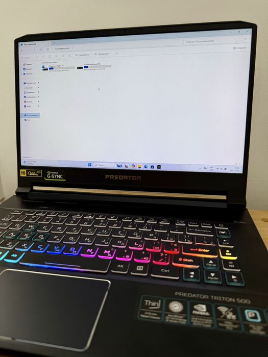 Ноутбук Acer predator triton 500