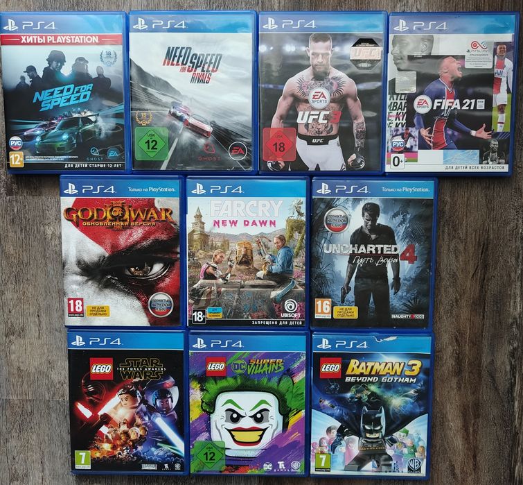 UFC 3, продам диски до PS4
