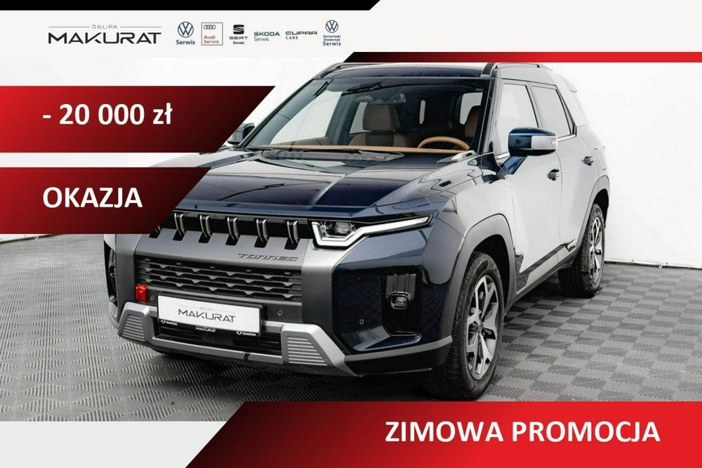 SsangYong/KGM Torres Adventure plus K.cofania Podgrz.f i kier Skóra LED Salon PL VAT 23%