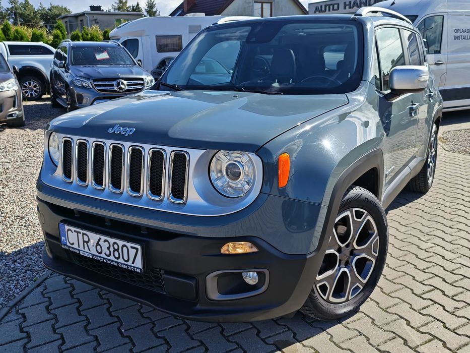 Jeep Renegade świeżo sprowadzony, zarejestrowany