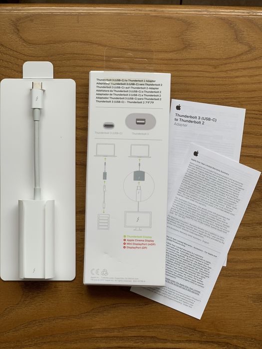 Адаптер Apple Thunderbolt 3 USBC