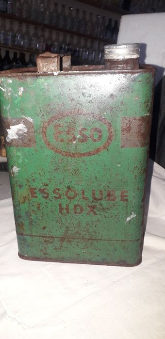 Latas óleo café e outras vintage