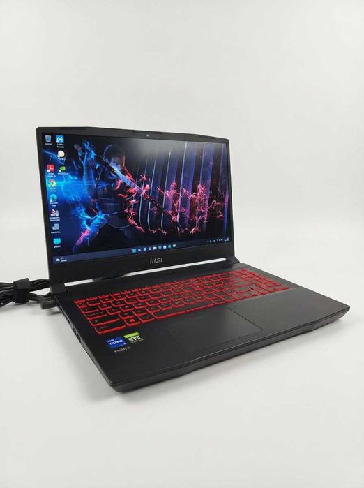 MSI Katana GF66 15.6 144 hz, i5-11400H, rtx3060, 16 gb ram, 512 gb ssd