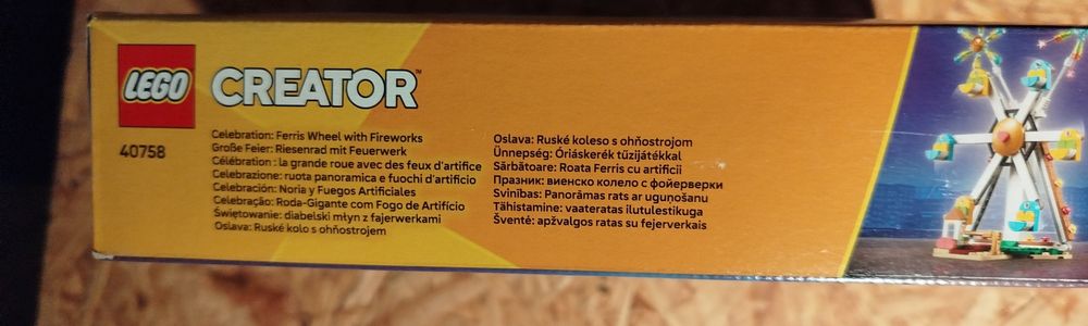 LEGO Creator Celebração: Roda-Gigante com Fogo de Artifício (40758)