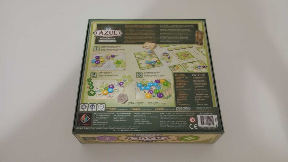 Azul - O Jardim Da Rainha - Jogo de Tabuleiro