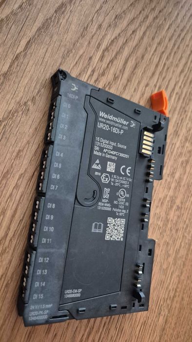 Moduł I/O wejśc wyjść PROFINET Weidmuller UR20-FBC-PN-IRT