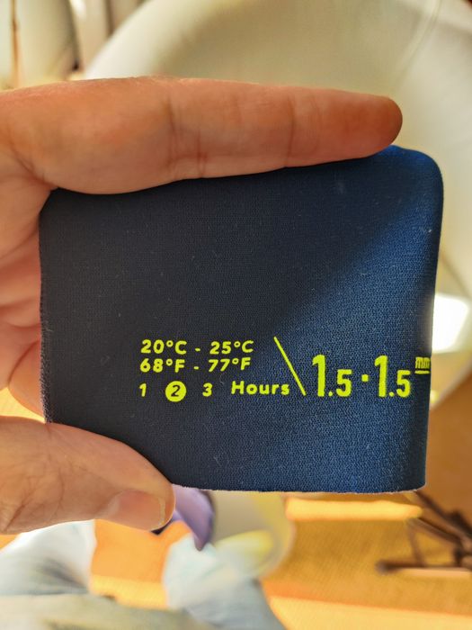 Fato surf curto neoprene Decathlon criança