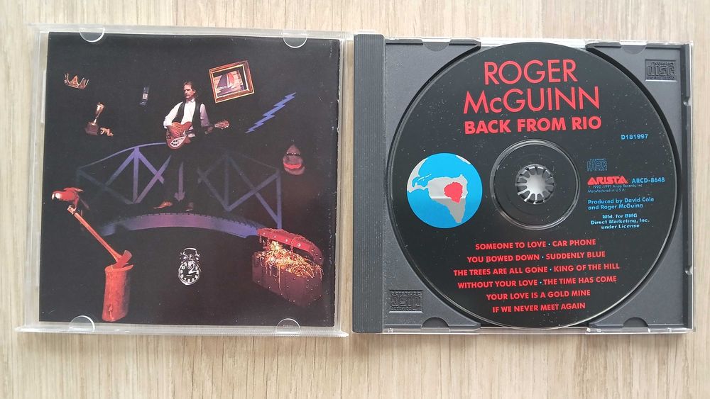 Płyta CD Roger McGuinn "Back from Rio"