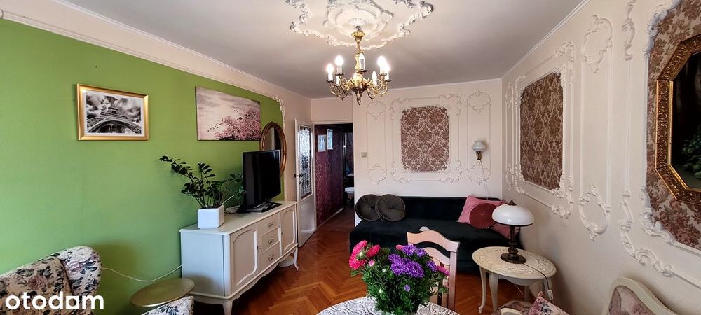 Mieszkanie 3-pokojowe w centrum Torunia z balkonem