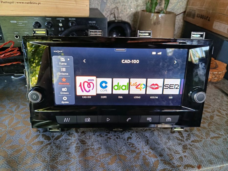 Rádio mIB 3 android auto