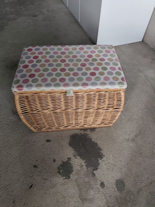 Cesto com arrumação