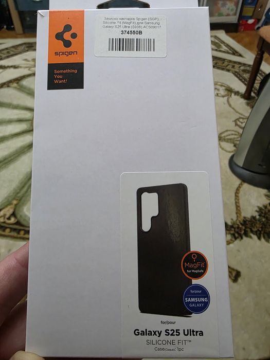 Spigen silicone fit( magfit) for S25 ultra  Qi2.0  ready