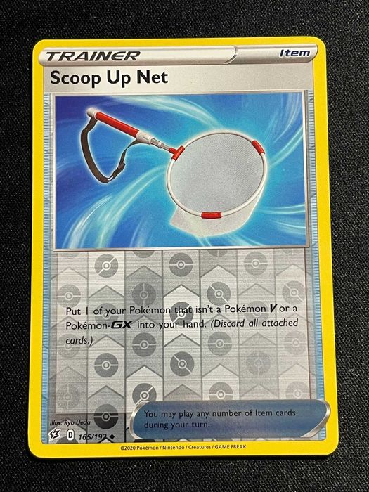 Carta Pokémon Scoop Up Net 165/192 Rebel Clash