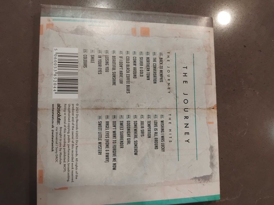 Cd duplo dos Wet Wet Wer