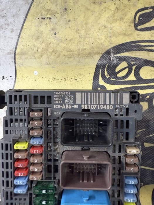 Блок бсм 9810719480 BSM-AB5 PEUGEOT 508 бсм АБ 5