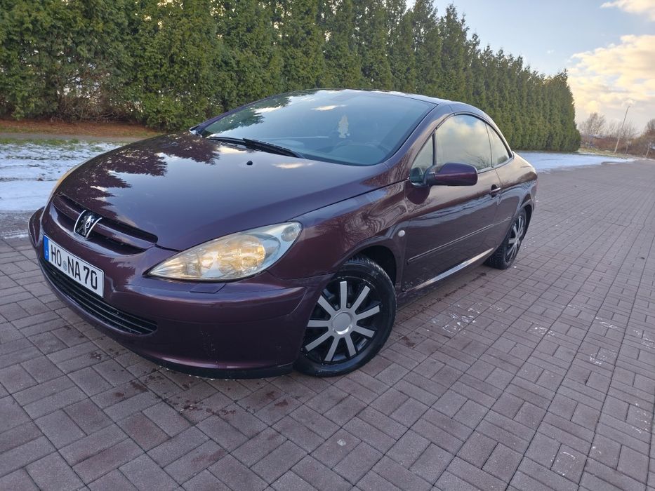 Peugeot 307 CC 2.0 140ps Skóry Klimatronik  JBL Okazja Zobacz