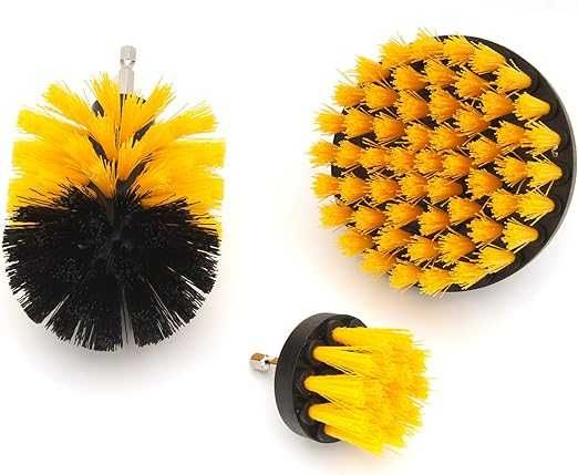 Szczotki do wierteł do czyszczenia cegieł, toalet, wanien, umywalek