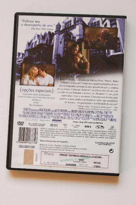 Proof entre o Génio e a Loucura