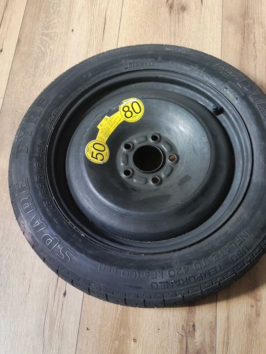 Koło dojazdowe, dojazdowka, T125/85 R16 jaguar X type