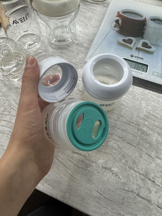 Пляшки бутилка для годування Avent, chicco