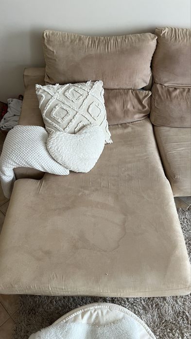 Sofa chaise longue usado em bom estado