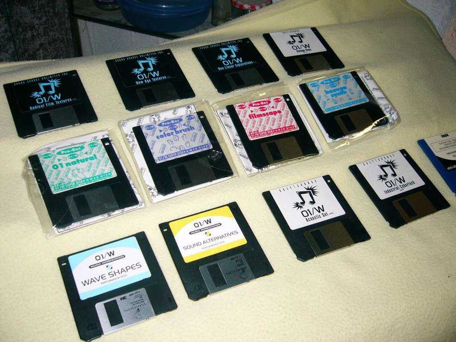 Korg 01W, 01W/FD, 01WproX, 01R/W znakomite barwy, patches,