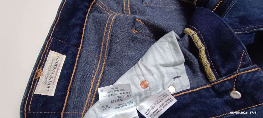 Levi's 505 W31 L32, numero 41 ganga elástica