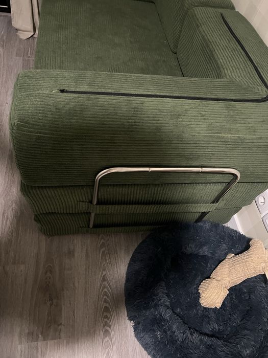 Sofa tetris verde