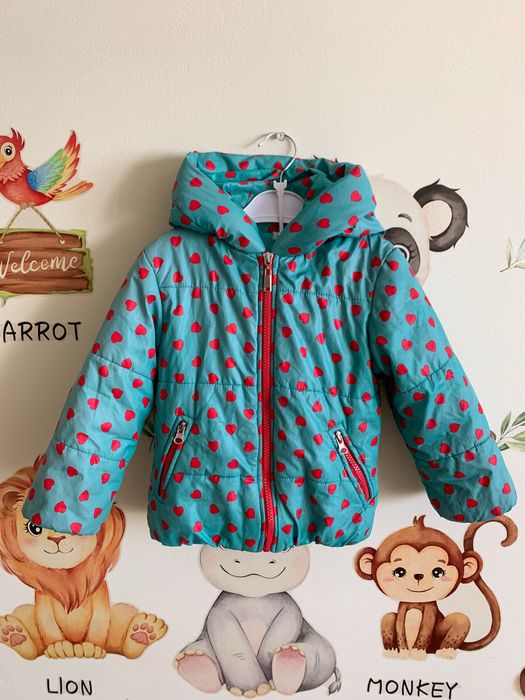 Куртка демісезон для дівчинки 3-4 роки