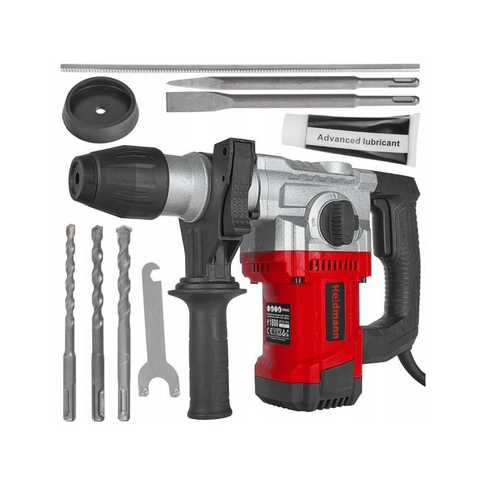 Młotowiertarka SDS+ 1800W 4J wiertarka udarowa zestaw