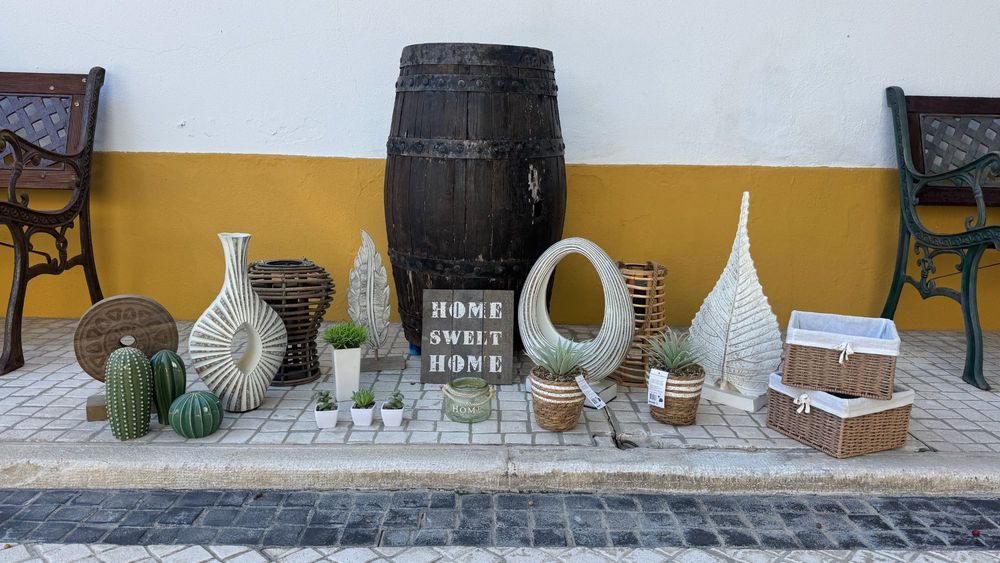 Conjunto de peças de decoração Casa