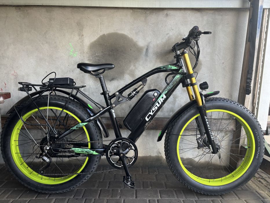 Електро велосипед Электро велосипед CYSUM  GERMANY FAT BIKE 1000WT 48V Полный Комплект!!!
