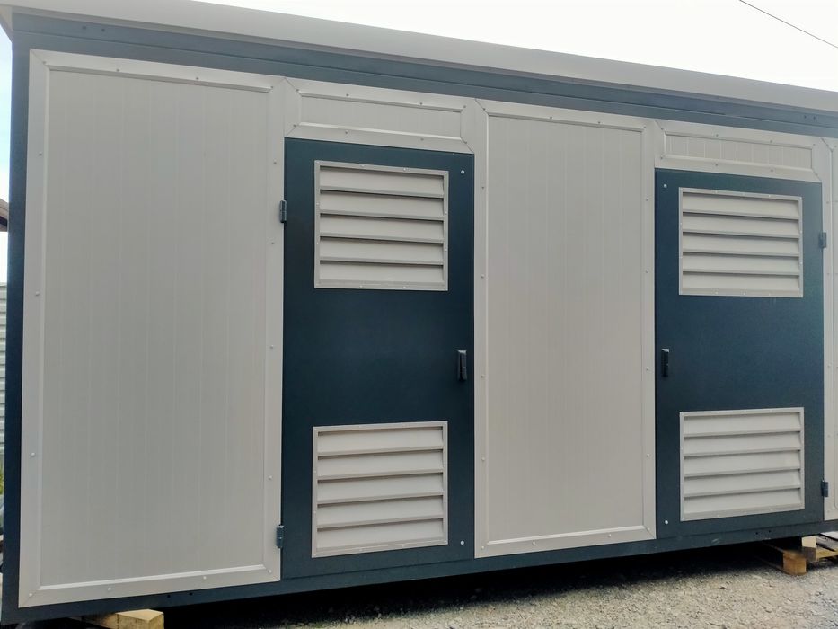 Kontener Stacja transformatorowa kontenerowa Dach zdejmowany 2.5x5m