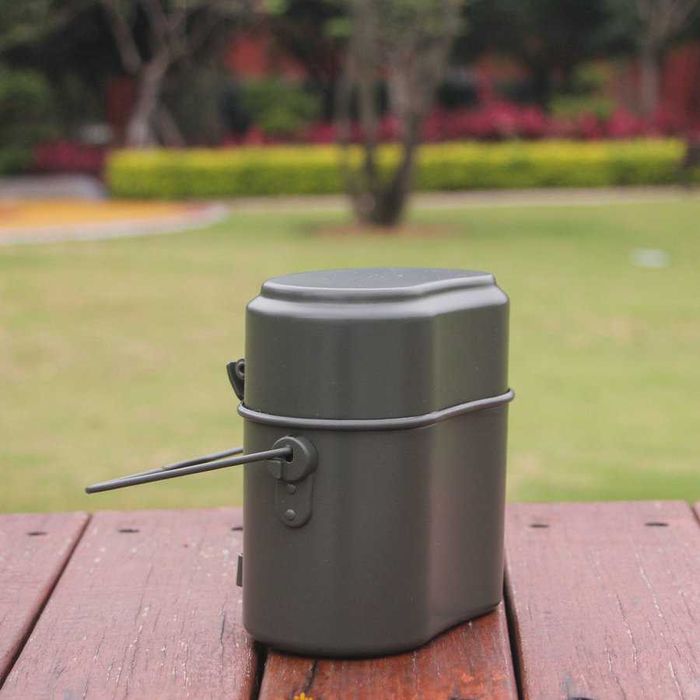 Армейский тактический котелок Solve Olive KT6002701