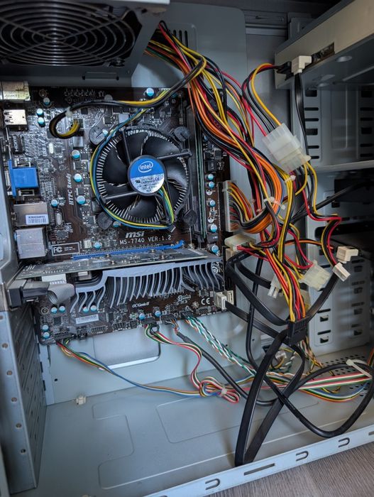 Продам ПК Intel G630 2.1Gz, ОЗУ 4Gb, Asus GT610 1Gb, SSD 128Gb